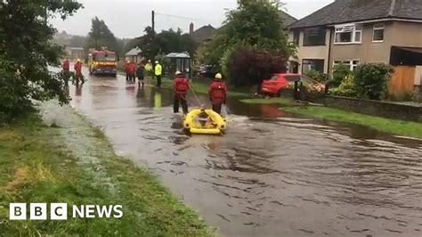 Heavy flooding leaves Lancaster residents stranded inside homes